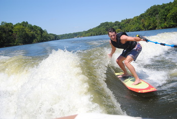 wake boarding